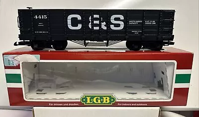 LGB G Scale C&S Colorado & Southern Gondola Car #4415 • $39.99