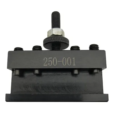 Wedge GIB Type Quick Change Toolpost Tool Holder For Lathe Tools K A0A8 • £13.31