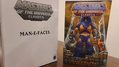 MOTUC MOSC Mattel Masters Of The Universe Classics Man-E-Faces W Mailer • $90