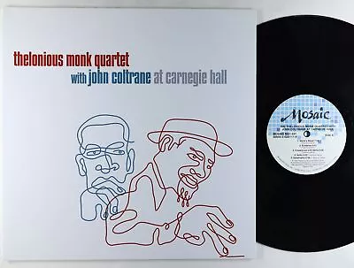 Thelonious Monk Quartet & John Coltrane - At Carnegie Hall LP - Mosaic 200g VG++ • $24.37
