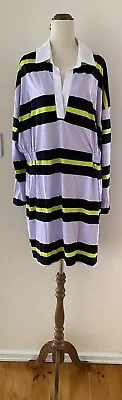 $26 • Buy ASOS Stripy Rugby Dress Size UK 18