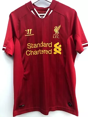 £19.99 • Buy LIVERPOOL 2013/14 Red Warrior Short Sleeve Home Football Shirt Size Men's Small