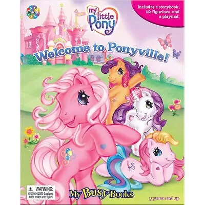 My Little Pony Welcome To Ponyville - My Busy Books • $24.99