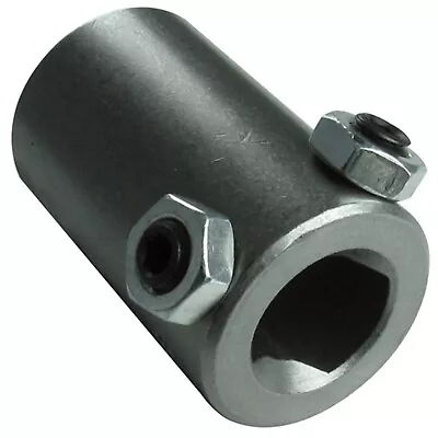 Borgeson Steering Shaft Coupler 3/4 Double D To 3/4 Smooth Weld-On Steel • $27.90