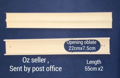 $12.45 • Buy Portable Air Conditioner Parts Window Slide Kit Plate 2 Pcs Set Panel 110cm
