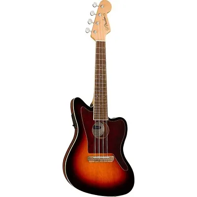 Fender Fullerton Jazzmaster Acoustic-Electric Ukulele 3-Color Sunburst • $219.99