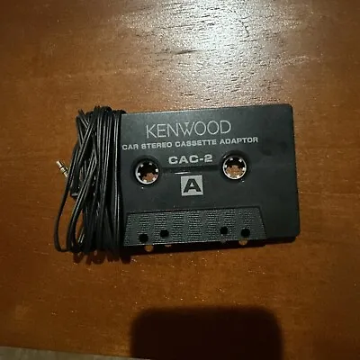 Kenwood Car Audio Cassette Tape Adapter For MP3 Walkman Phone OEM Genuine #pc • $10