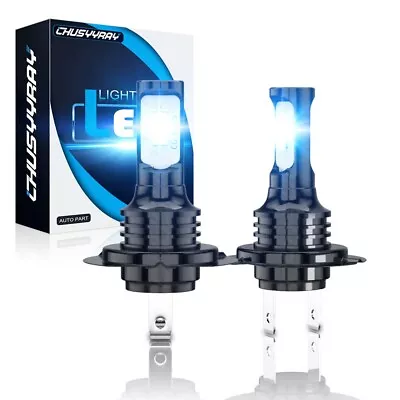 For Kawasaki Ninja 300 650 ZX6R -8000K Blue H7 Motorcycle LED Headlight Bulbs • $13.99