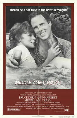 Middle Age Crazy; Bruce Dern; Anne Margaret; Illicit Love Affair; 1980; Dvd • $12.95