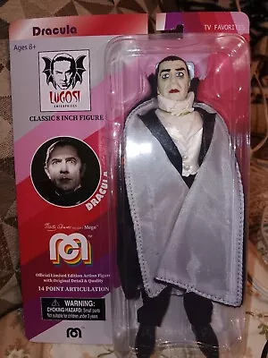 FREE SHIPPING Mego Bela Lugosi Dracula Action Figure MOC Gray Cape • $24.99