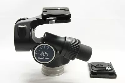Manfrotto 405 Geared Professional Head With Spare Quick Shoe #240404a • $238