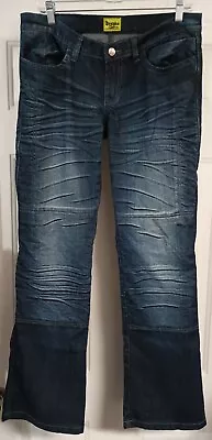 Women's Drayko Motorcycle Jeans With Kevlar - Size 12 • $35.95