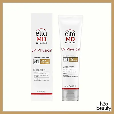 Elta MD TINTED UV Physical Broad Spectrum SPF 41 3oz EXP 07/2026 *New In Box* • $34.99