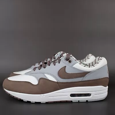 Nike Air Max 1 Premium- Shima Shima White/Plum Eclipse/Wolf Grey - US 11.5 M NEW • $184.95