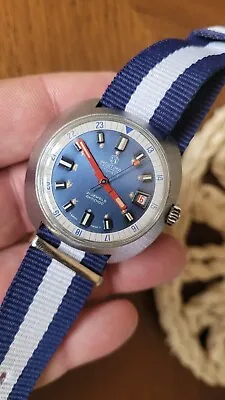 Vintage MORTIMA Automatic Dive Watch Cal BFG 158   Functionne Rare Working 1970s • $272.44