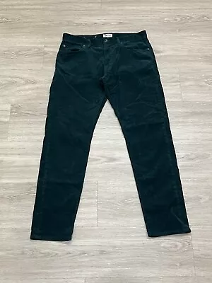 Todd Snyder Mens Size 30 X 30 Green Slim Fit Stretch Corduroy Pants Jeans • $49.99