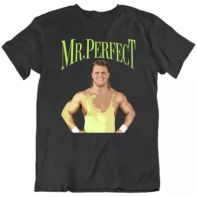 Mr. Perfect Wrestling Legend Martial Art Wrestler T Shirt Tee Shirts Gift New • $19.98
