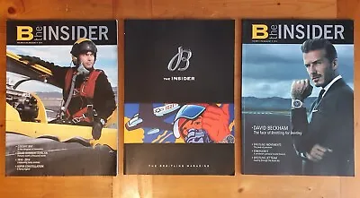 £35 • Buy Very Rare Official Breitling Insider Magazines. All 3 In Very Good Condition.