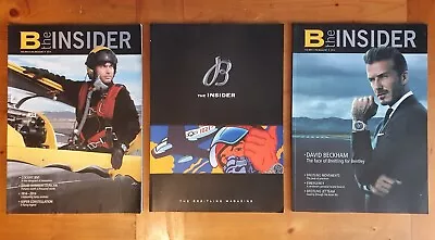 £35 • Buy Very Rare Official Breitling Insider Magazines. All 3 In Very Good Condition.