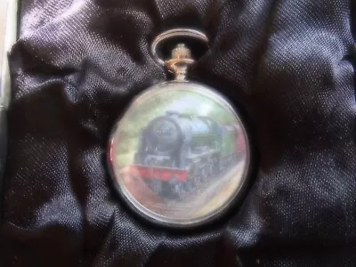 Locomotive Mechanical Pocket Watch BNIB Royal Scot Class  Tested & Running • £20