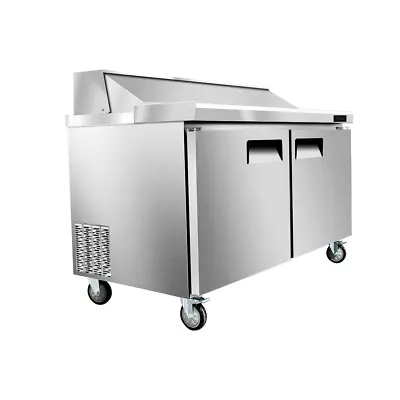 Oliver 60” Commercial Salad & Sandwich Prep Refrigerator Cooler Table SP16 • $1799