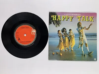 Captain Sensible - Happy Talk 7” Vinyl Single • £0.99