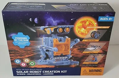 Sillbird Solar Robot Creation Kit. With 190 Easy-Build Pieces • $10