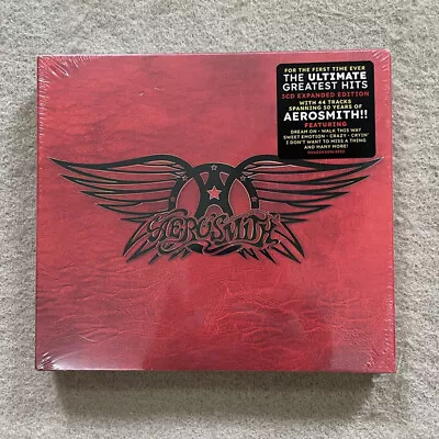 Aerosmith：Greatest Hits (Deluxe) Classic Rock Music Album 3CD Box Set • $43.99