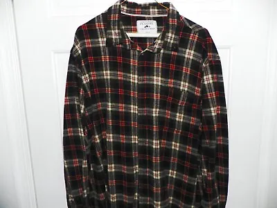Lot (2) Mens XL/2XL  LS Classic Fit Casual Shirt/Flannel Shirt_Plaids-See Desc • $4.99