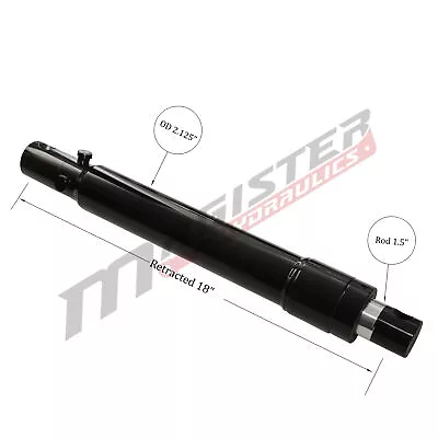 Snow Plow Cylinder 1.5  Bore 12  Stroke Snowplow Replacement For Meyer Brand NEW • $152.25