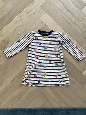 Girls Mini Boden 4-5 Years 110cm Starry Dress. Good Used Condition. • £5.99