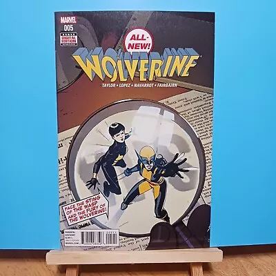 All New Wolverine #5 2016 • $3.99