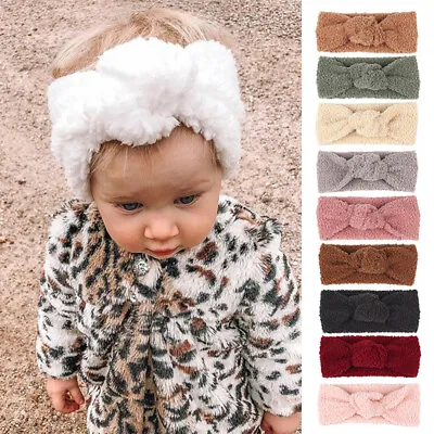 $4.29 • Buy Solid Color Elastic Hair Band Infant Toddler Winter Hair Accessories Soft DIY