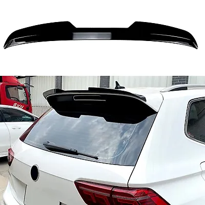 Gloss Black Rear Trunk Spoiler Lip For Volkswagen Tiguan R-Line 2017-2023 2018 • $53.80