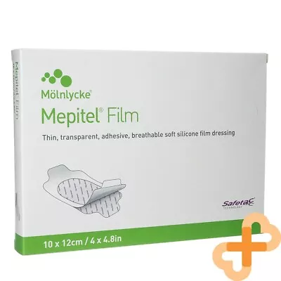 MHC Mepitel Film Bandage Mesh 10x12 Cm Silicone Adhesive 10 Pcs. Breathable • $58.73