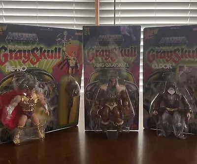 King Grayskull Motu Origins Lot The Powers Of Greyskull  • $255