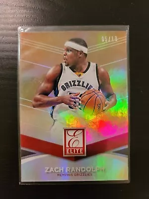 Zach Randolph 2014-15 Donruss Elite Gold #/10~RARE & Grizzlies Jsy • $35.99