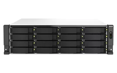 QNAP TS-H2287XU-RP NAS Rack (3U) Ethernet LAN Black White E-2378 • £8535.37