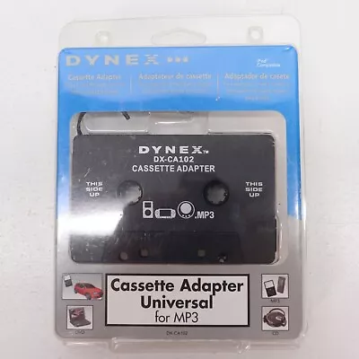 Dynex Cassette Adapter Universal For MP3 IPod DX-CA102 • $9.99