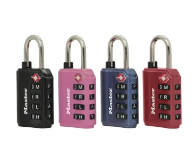 $39 • Buy Master Lock 35mm TSA Luggage Word Combo Padlock