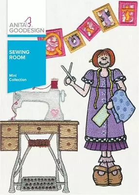 Sewing Room Anita Goodesign Embroidery Machine Design CD • $15.99