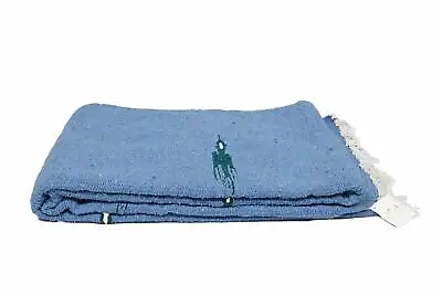 Mexican Thunderbird Blanket Sky Light Blue Yoga Native Tapestry Falsa Throw XL  • $24.95