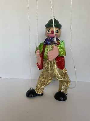 Vintage Clown Puppet Wooden Handle  • £28.93