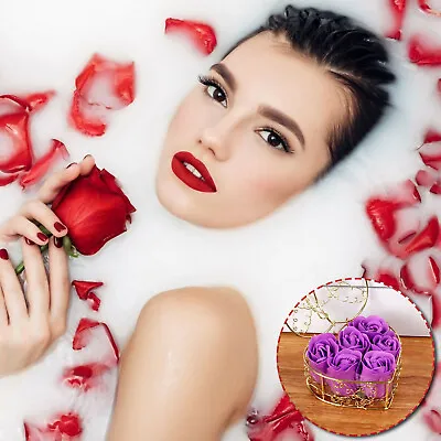 $9.88 • Buy 6 Rose Soap Flower Gift Box Valentine's Day Gift Birthday Gift Simulation Soap J