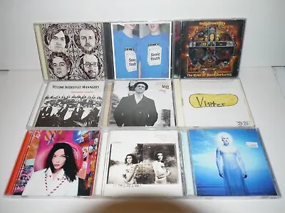 Rock POP Soundtrack TOP 40 Indie CD Lot Bjork REM Sonic Youth Delta Spirit • $1.99