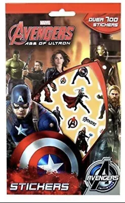 Licensed Marvel Avengers Age Of Ultron Stickers  - 700+ Stickers On 9 Sheets • £3.99
