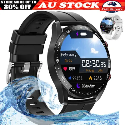 $34.19 • Buy Smart Watch For Men/Women Full Touch Bluetooth Fitness Tracker Blood Pressure