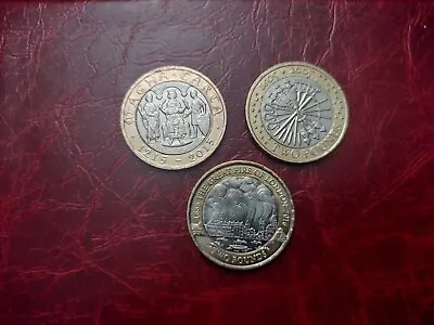 £10.99 • Buy 2 Pound Coin Job Lot.