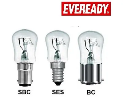 £3.45 • Buy 1/2/5/10 Universal Appliances Bulb 25w Pygmy Light Lamps E14 B22 B15 Screw Dim