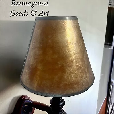 2 Mica Clip On Bulb Lampshades • $50